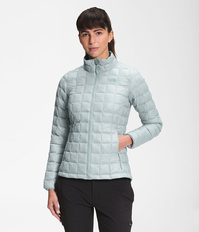 The North Face Womens Puffer Jacket ThermoBall™ Eco 549KWLZDH - Silver Blue